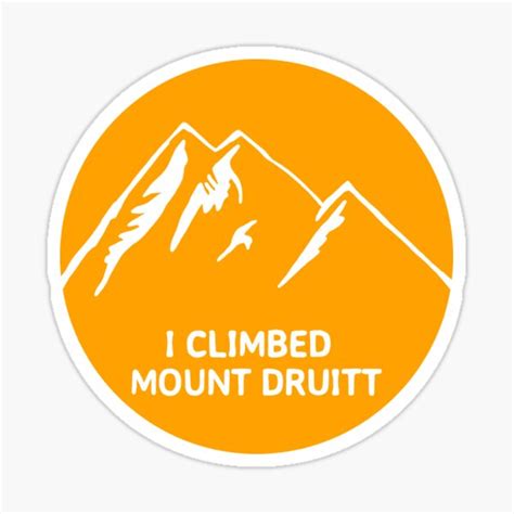 i climbed mt druitt|I Climbed Mt Druitt Gifts & Merchandise for Sale